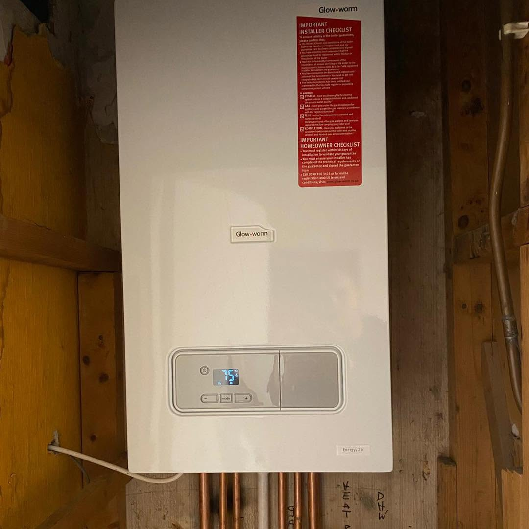 New boiler installation