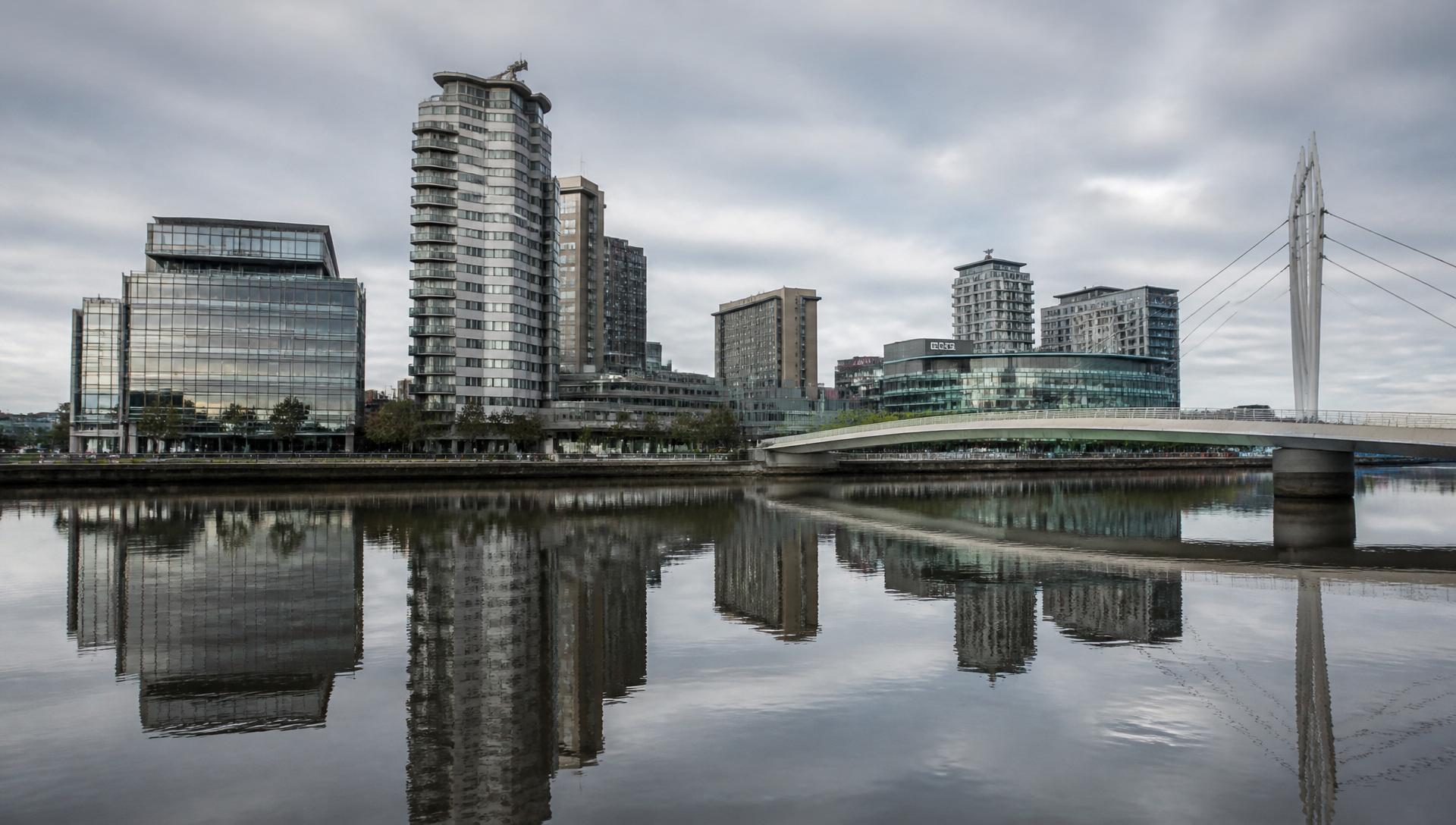 Salford Quays and MediaCityUK waterfront apartments
